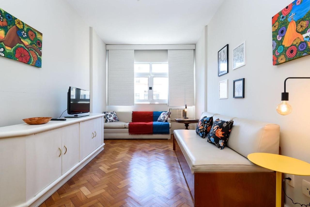 Apartamento Espacoso A 300M Da Praia | Hg 71/904 리오데자네이루 외부 사진